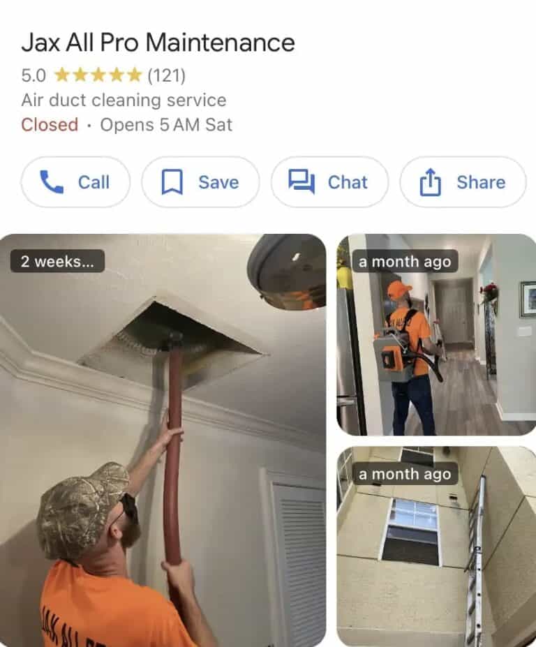 199 Air Duct Cleaning Services in Jacksonville & St. Augustine