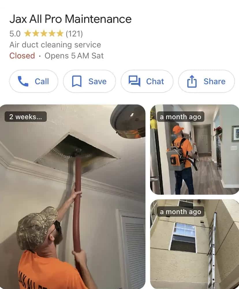 199 Air Duct Cleaning Services in Jacksonville & St. Augustine