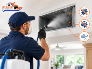 Professional air duct disinfecting service in Jacksonville FL